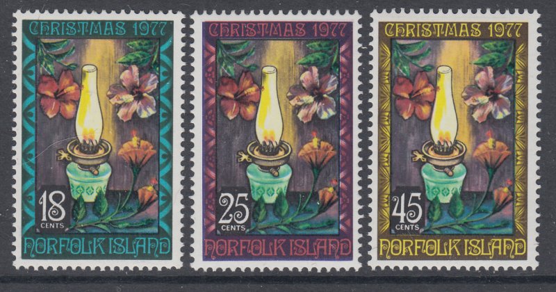 Norfolk Island 219-221 Christmas MNH VF