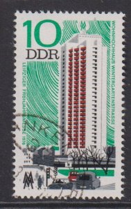 German Democratic Republic DDR #1715  cancelled 1976 Leipzig spring fair  10pf