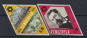 Venezuela 1103;1107 Used 1974 issues (an8220)