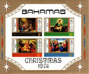 Bahamas 1974 Christmas, Miniature Sheet [Mint]