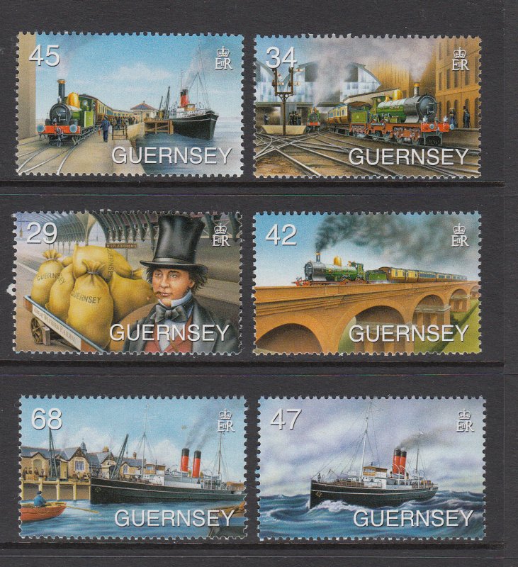 Guernsey 2006 I.K.Brunel.  Set  of 6 Mint NHM