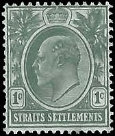 STRAITS SETTLEMENTS   #149 MH (2)