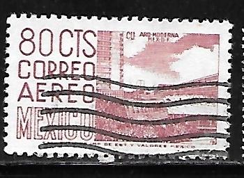 Mexico C288: 80c Mexico City University Stadium, used, VF