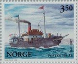 Norway Used NK 1268   Int.Philatelic exhibition Norwex 97 3.5 Krone Multicolor