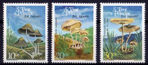 Sao Tome and Principe 1984 Sc#771/773 MUSHROOMS Set (3) MNH