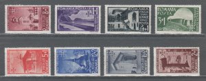 Romania Scott #B127-B134 MH Note