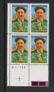 #2377 MNH Plate Block