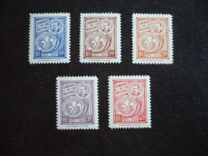 Stamps - Bolivia - Scott# 331-332,C125-C127 - Mint Never Hinged Set of 5 Stamps