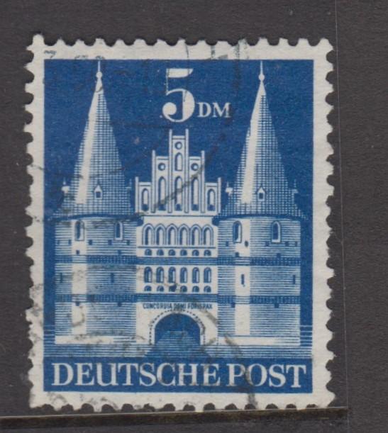 Germany -Scott 661a - General Issues -1948 -  FU - Type II - Single 30dm Stamp