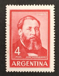 Argentina 1965 #742b, Jose Hernandez, MNH.