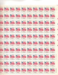 US 2879 - 20¢ Old Glory Postcard Rate Unused