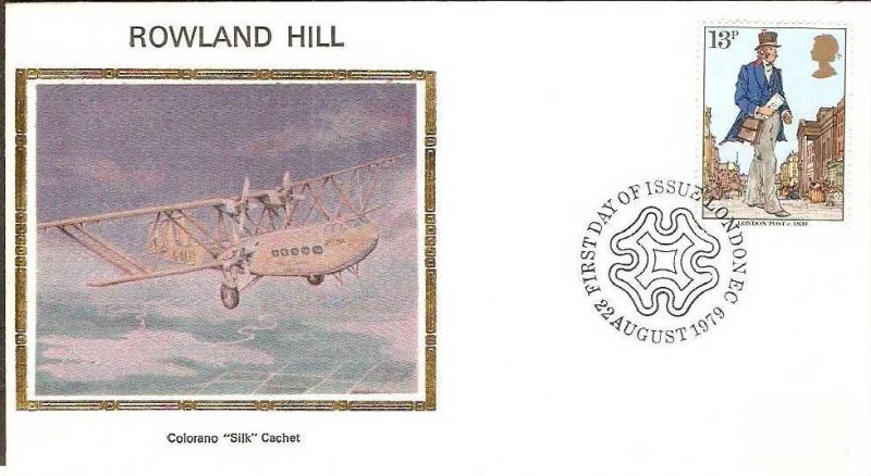 Great Britain 1979 Sir Rowland Hill London Post Office Aeroplane Postman Pain...