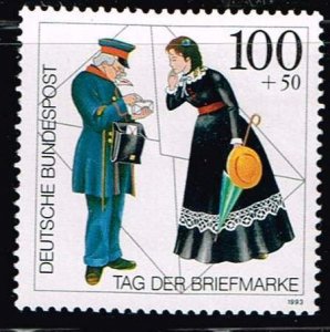 Germany 1993,Sc.#B750 MNH Stamp Day: Postman delivering letter