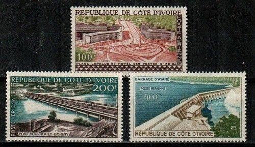 Ivory Coast Scott C14-16 Mint NH (Catalog Value $23.00)