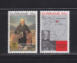 Surinam 598-599 Set MNH Father Petrus Donders