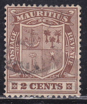 Mauritius 138 Coat of Arms 1910