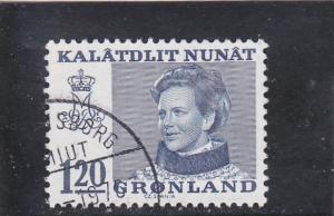 Greenland  Scott#  92  Used