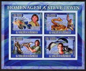 St Thomas & Prince Islands 2007 Tribute to Steve Irwi...