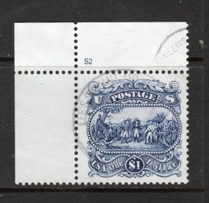 Scott # 2590  used  Sheet  Single Plate #2