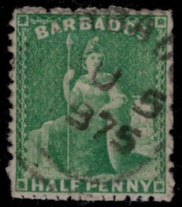 Barbados #46  CV $9.25   Aug. 5, 1875 cancel