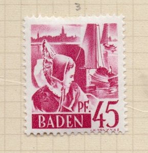 Germany 1947-48 Early Issue Fine Mint Hinged 45pf. NW-159417