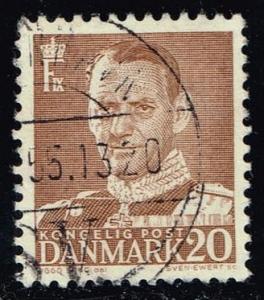 Denmark #320 King Frederik IX; used (0.25)