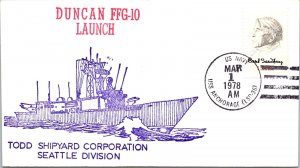 USS Anchorage - 3.1.1978 - Duncan FFG10 Launch - F44644