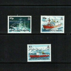 British Antarctic Territory: 2005, Endurance, Ships,  MNH set