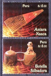 Peru 2014 Musical Instruments set of 2 MNH