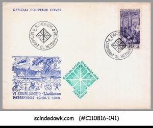 SWEDEN - 1968 METSAKODU SCOUT CAMP SPECIAL COVER WITH SPECIAL CANCL.