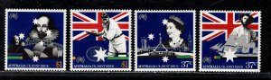 AUSTRALIA SC# 1082-85 FVF/MNH