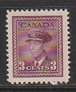 1943 Canada - Sc 252 - MNH F - 1 single - George VI War Issue