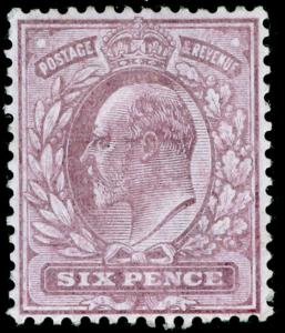 SG245a SPEC M32(-), 6d very pale dull purple (C), M MINT. UNLISTED.