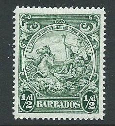 Barbados SG 248b MVLH perf 14