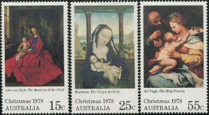 Australia 1978 SG696 Christmas set MLH