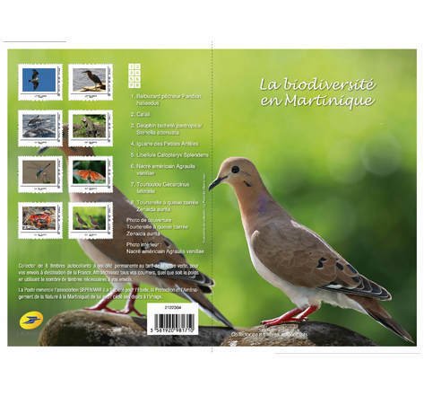 2022 France Biodiversity in Martinique Sheet of 8 (Scott NA) MNH