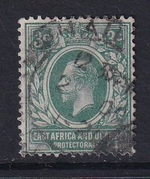 Kenya, Uganda, & Tanzania #2 used 1921 King George V  3c