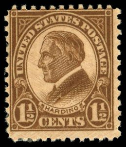 US Sc 633 MH - 1927 1½¢ - Harding