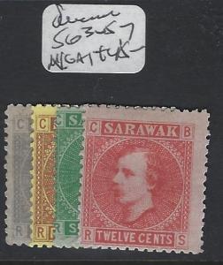 SARAWAK (P2707B)  SG 3-5, 7  NGAI