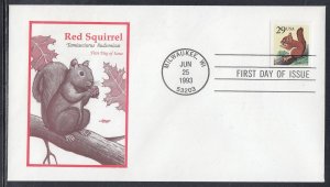 USA Scott 2489 Artmaster FDC - Red Squirrel