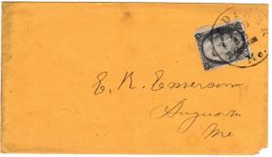 $ US Blackjack Cover Scott #73 Gordiner, Me., CDs