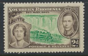 Southern Rhodesia SG 37 SC# 39 Mint Hinged  Coronation  see details 