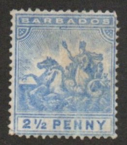 Barbados 96 Wmk. 3 Mint hinged