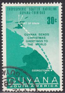 Guyana 66 CTO 1968 Tropospheric Radio Scatter Relay