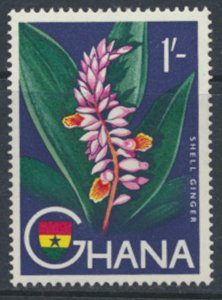 Ghana  SG 222   SC# 57 MLH  Ginger Flower   1959 see scan