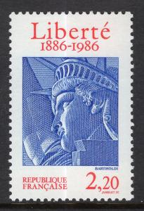 France 2014 Statue of Liberty MNH VF