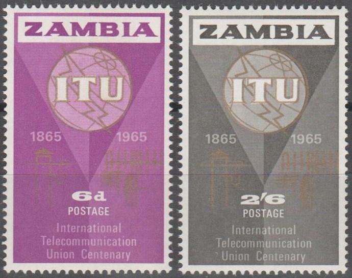 Zambia #18-9 MNH VF  MNH F-VF (SU1453)