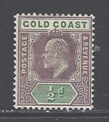 Gold Coast Sc # 38 mint hinged (RRS)