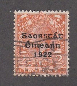 Ireland # 47, Overprinted Stamp, Used, 1/3 Cat.