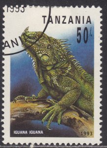 Tanzania 1129 Iguana Iguana 1993
